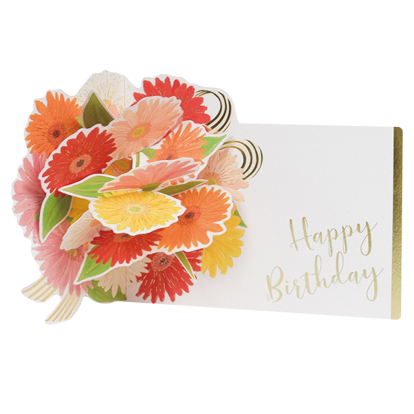Birthday Flower Pop-Up Card - Gerbera