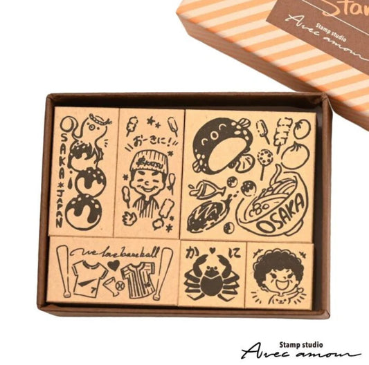 Local Stamps - Osaka Crab