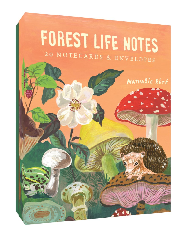 Forest Life Notes: 20 Notecards & Envelopes