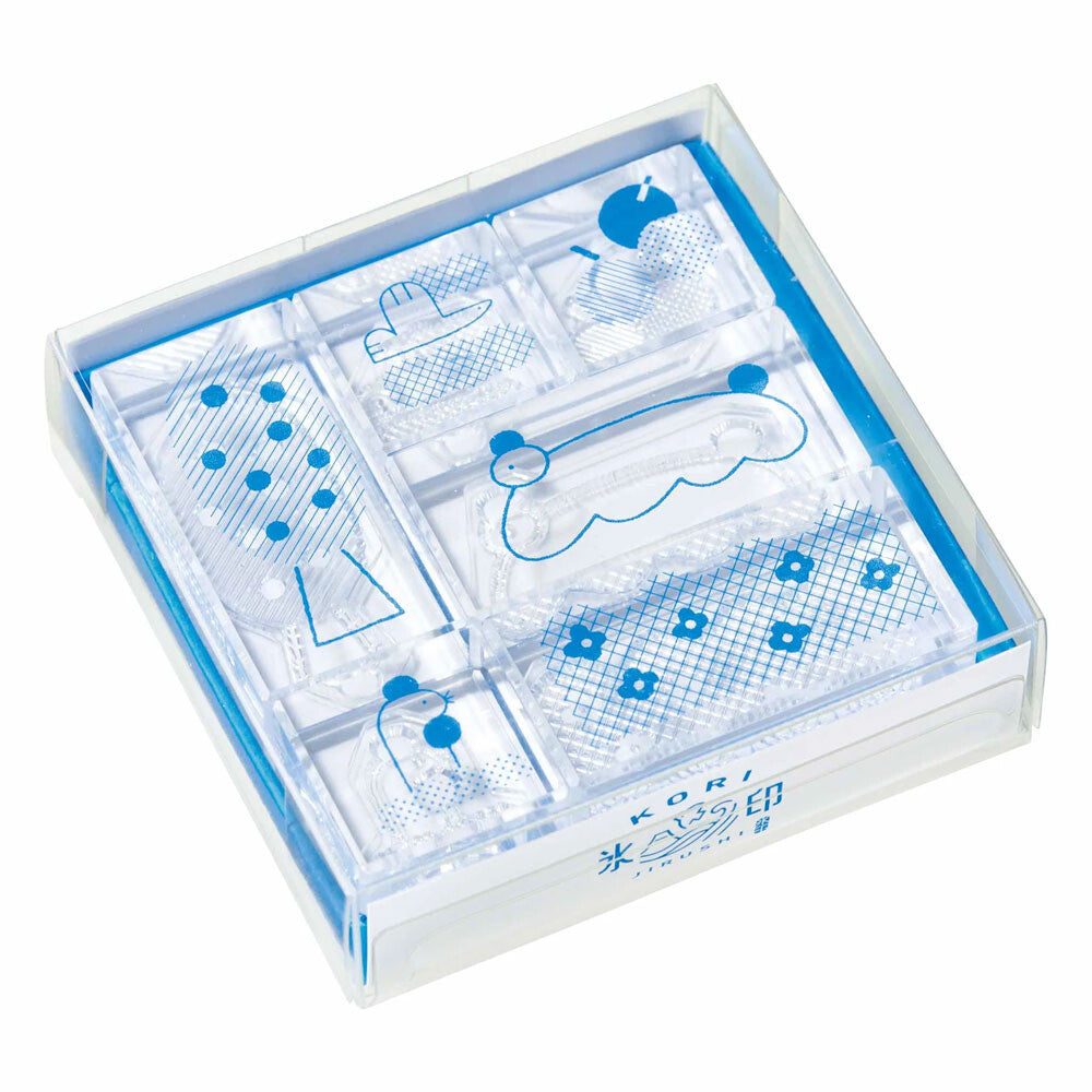 Kori Jirushi Ice Cube Stamps 6 Piece Sets (12 Designs)