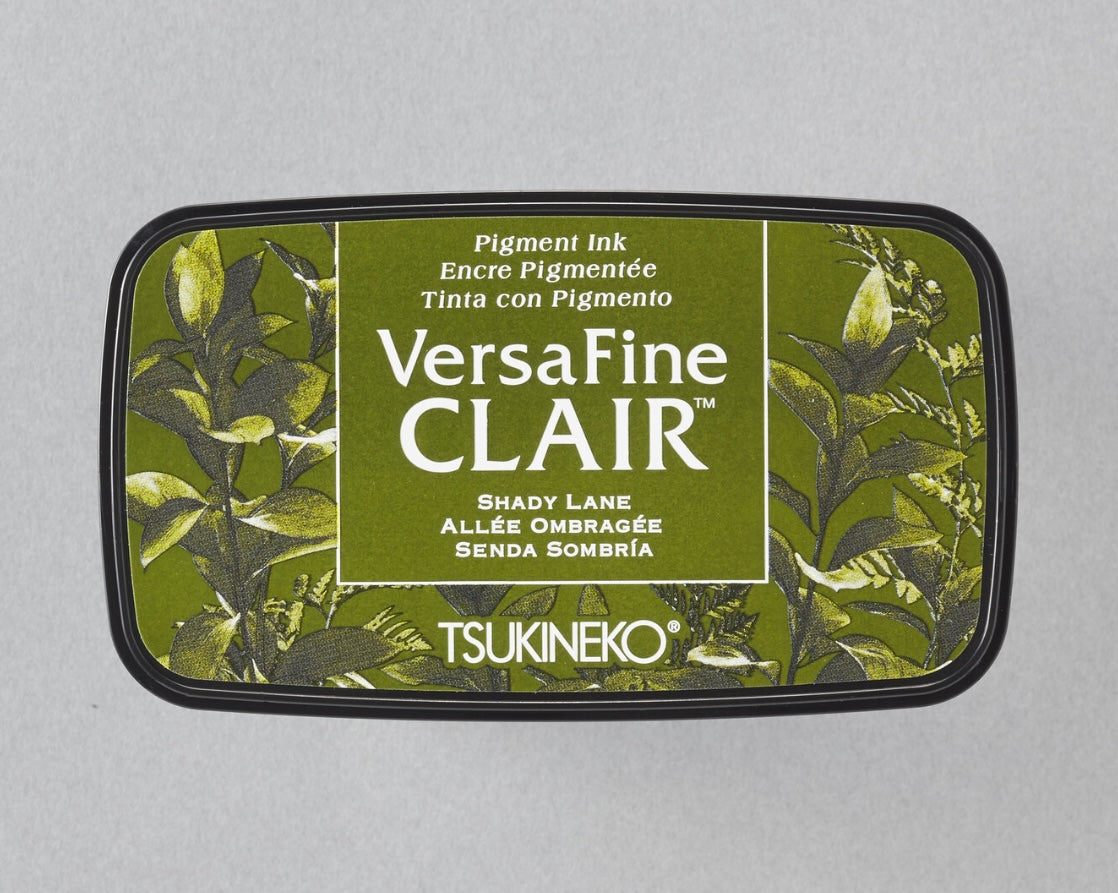 VersaFine Clair Pigment Ink Pads - Vibrant Japanese Stamp Ink Collection