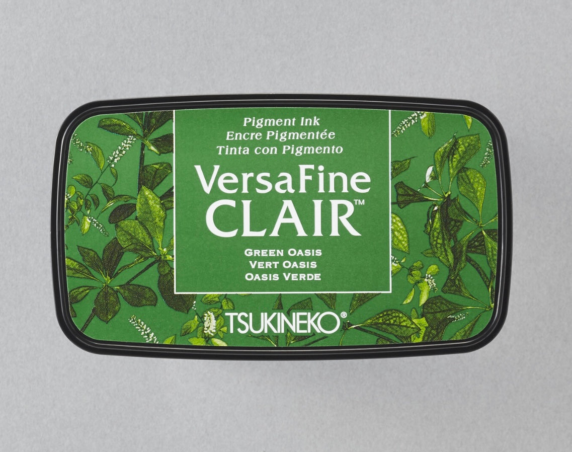 VersaFine Clair Pigment Ink Pads - Vibrant Japanese Stamp Ink Collection
