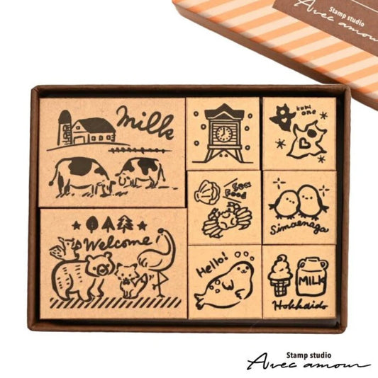 Local Stamps - Hokkaido