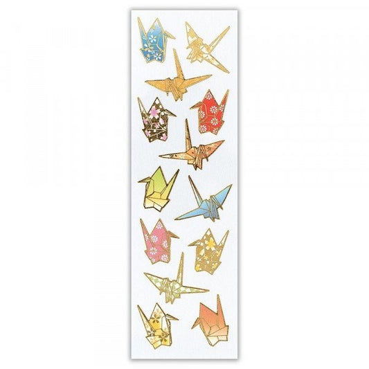 Stickers - Gold Foil Paper Crane