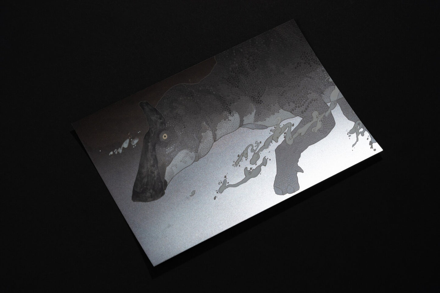 Kano Art Style Postcard - JD42 Akebono Saurolophus