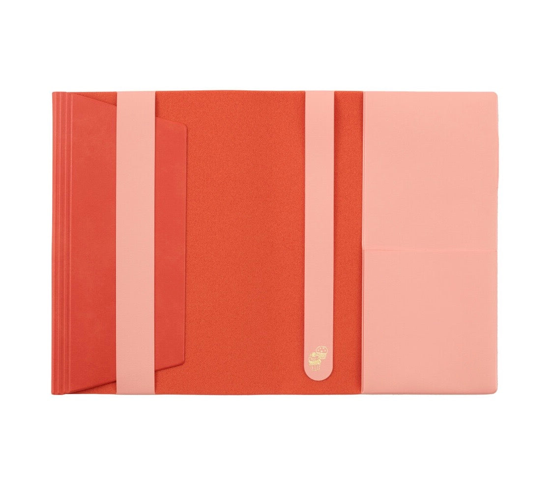 Book Cover Tea & Diary Time Diary Journal Notebook - A6