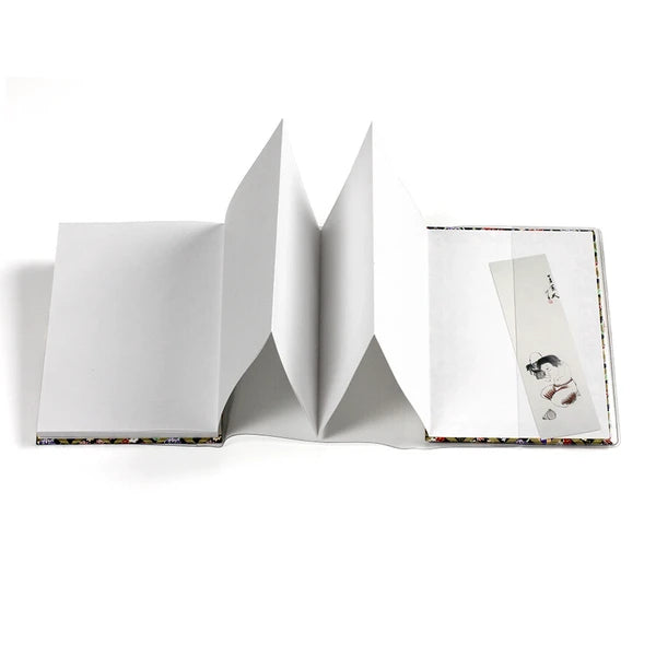 Wagamikoji Planner/Notebook/Drawing Paper L size Flower Four Seasons Cloisonne
