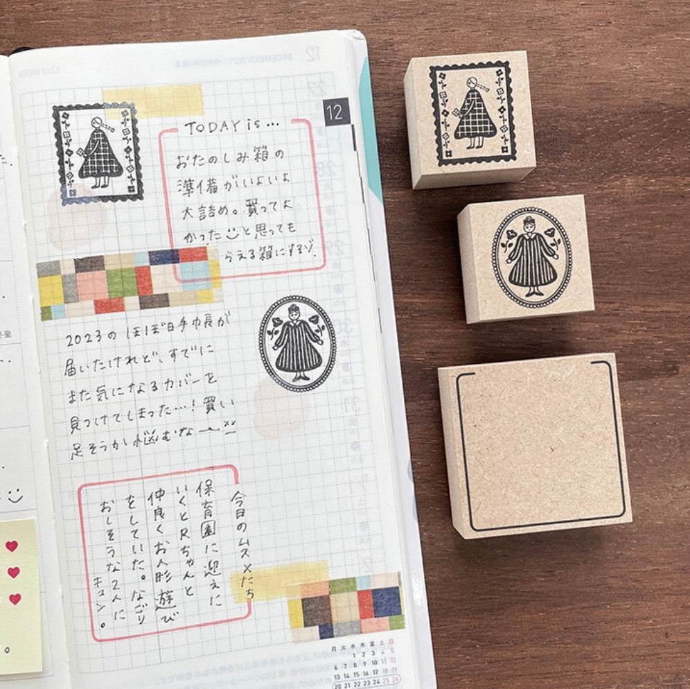 Marle-Chan Illustration Stamp Deco Stamp