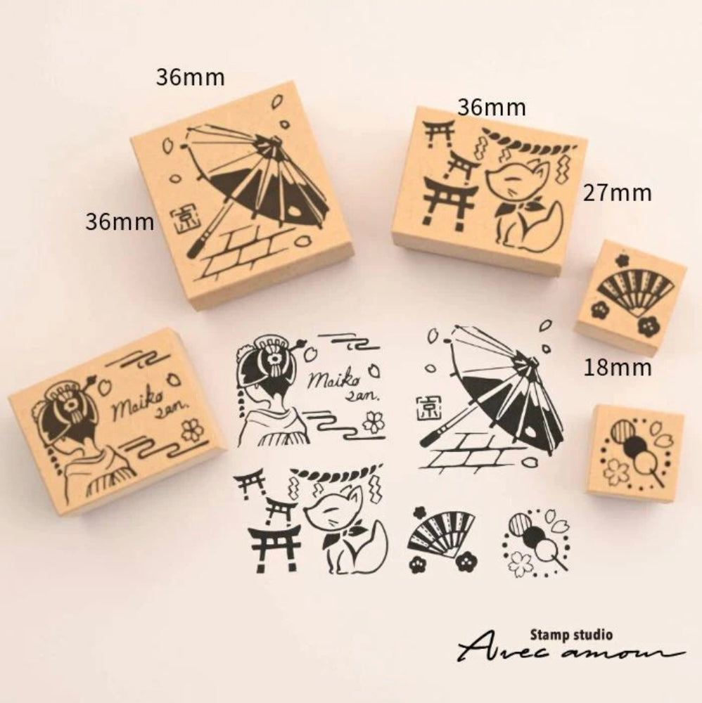 Local Stamps - Kyoto Maiko-san