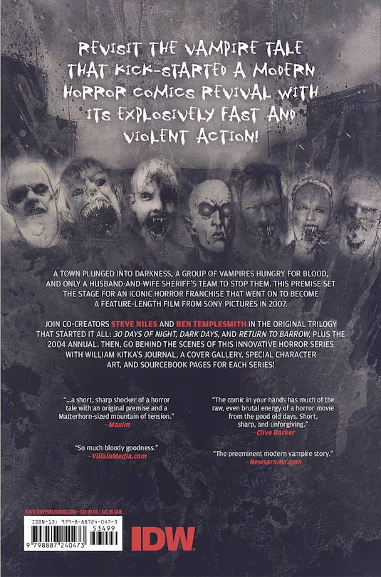 30 Days of Night Deluxe Edition: Book One