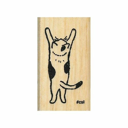 Kodomo No Kao Stamp Hanging Cat