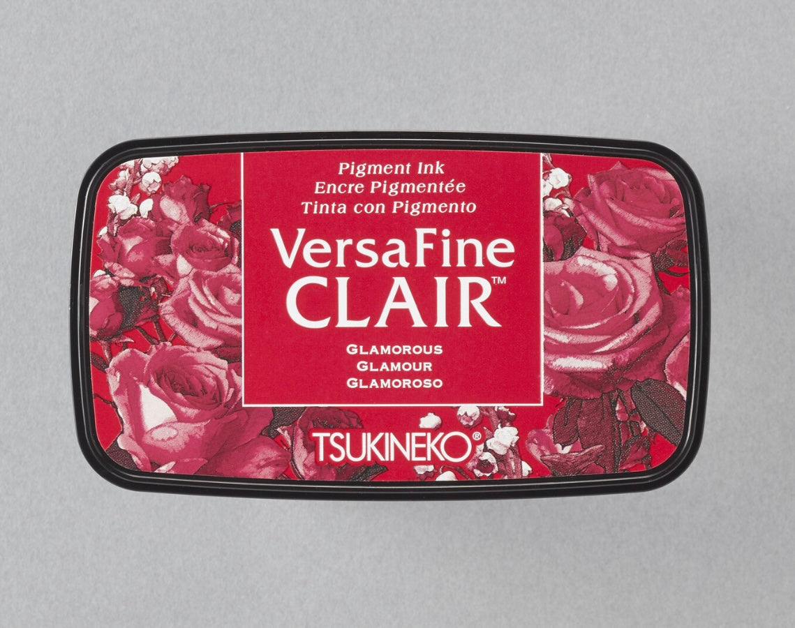 VersaFine Clair Pigment Ink Pads - Vibrant Japanese Stamp Ink Collection