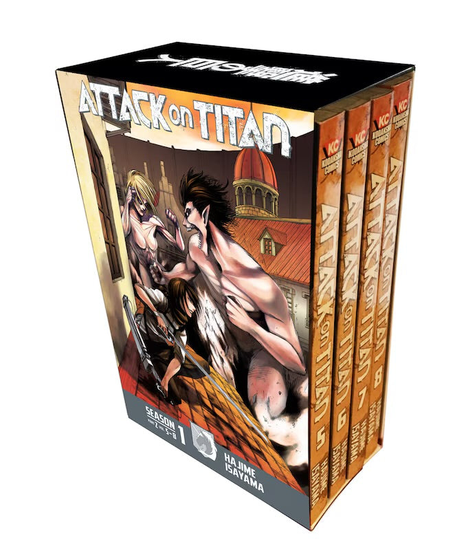 Attack On Titan Season 1 Part 2 Manga Box Set [English Edition]
