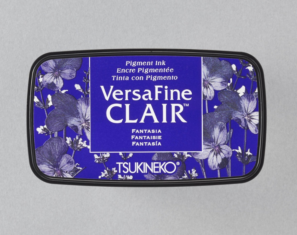 VersaFine Clair Pigment Ink Pads - Vibrant Japanese Stamp Ink Collection