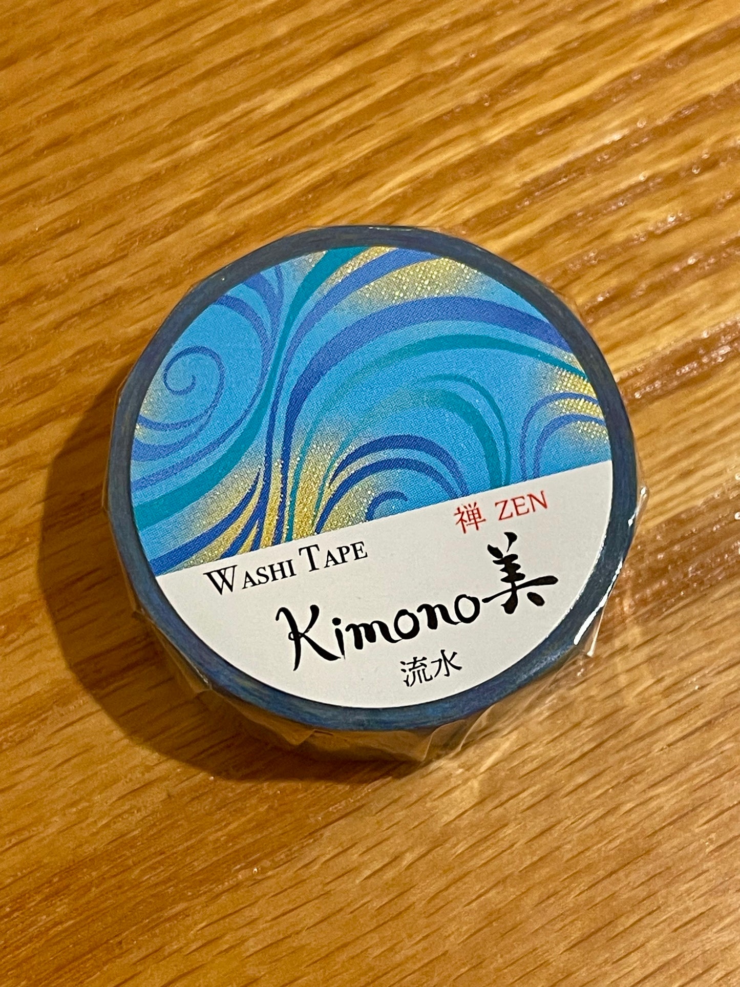 WT Kimono Washi Tape - Blue Sea