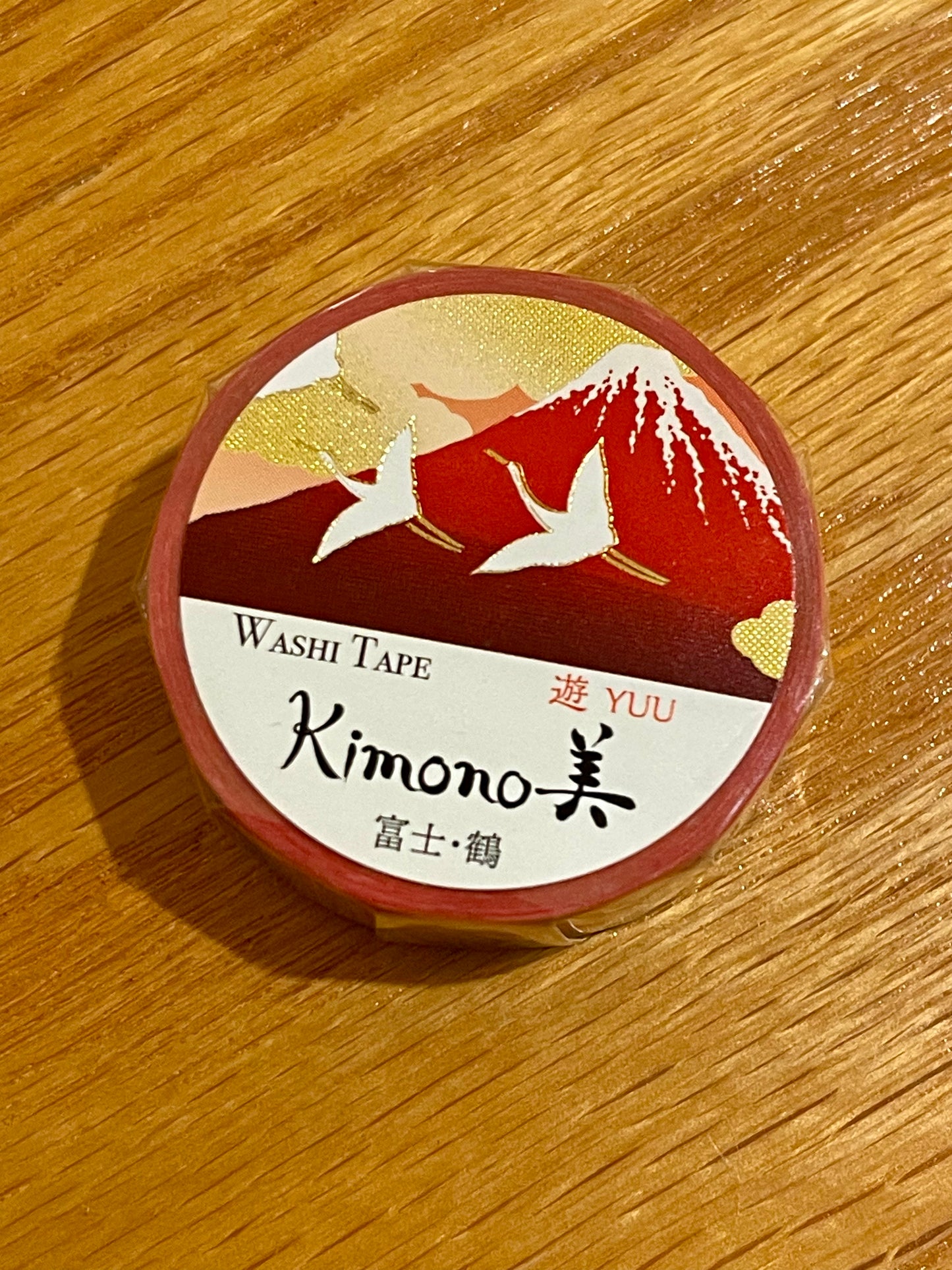 WT Kimono Washi Tape - Tsuru