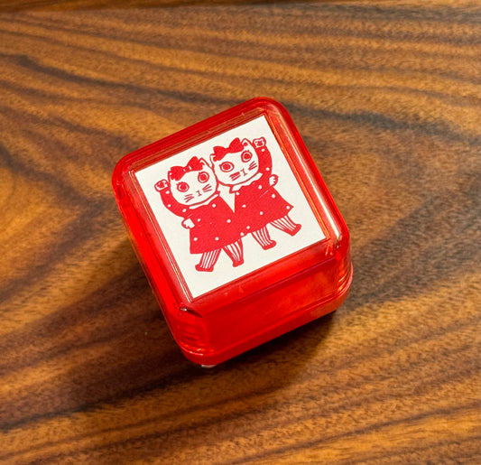 Yumi Kitagishi  || Stamp Portable Push-button
