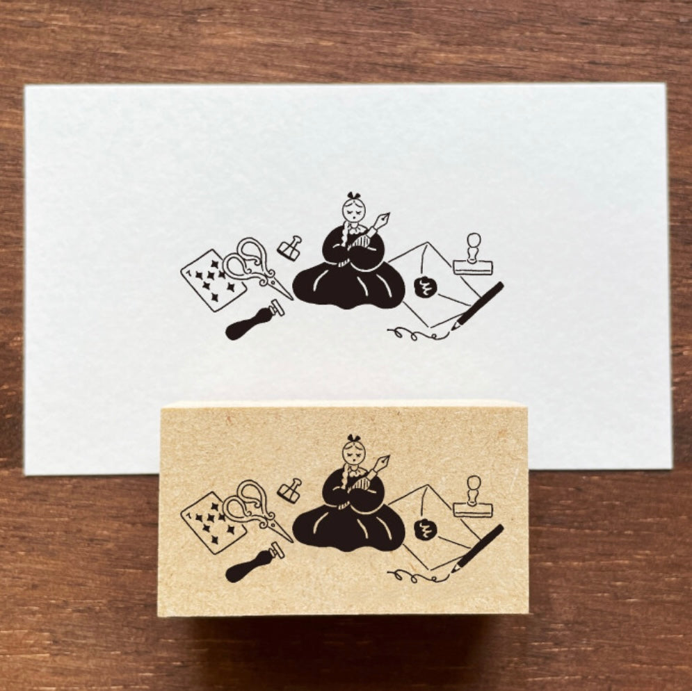 Marle-Chan Illustration Stamp Stationery Country