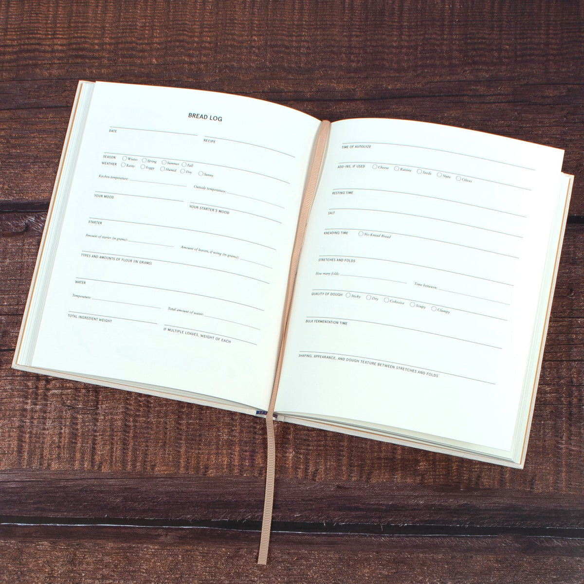 The Bread Baker’s Notebook