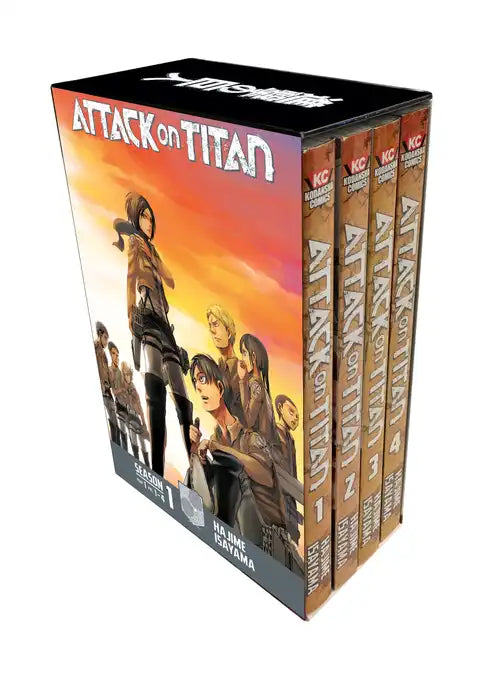 Attack on Titan Season 1 Part 1 Manga Box Set [English Edition]