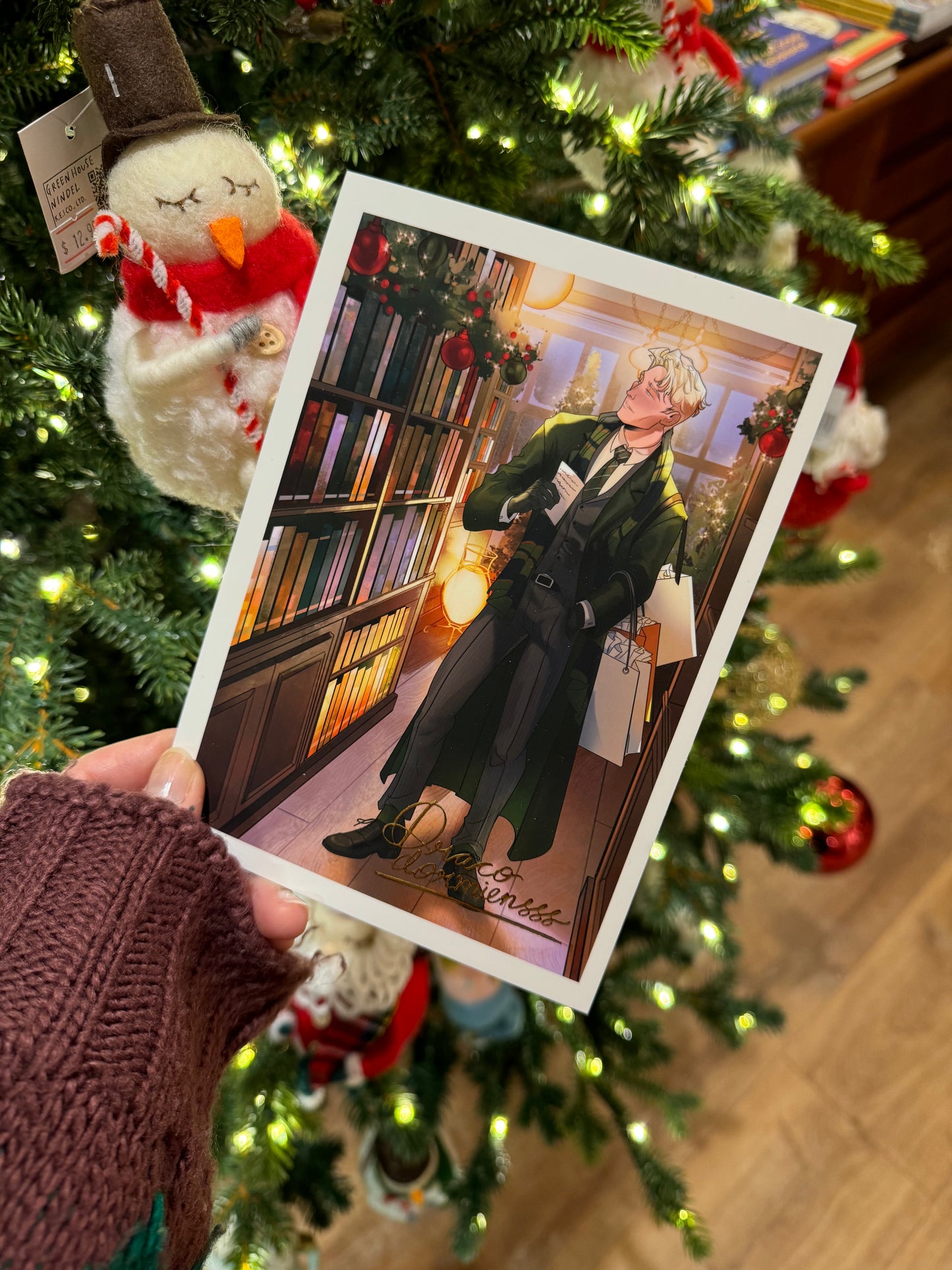 Nekoto Books x Dracodormiensss || Holiday at the Bookstore