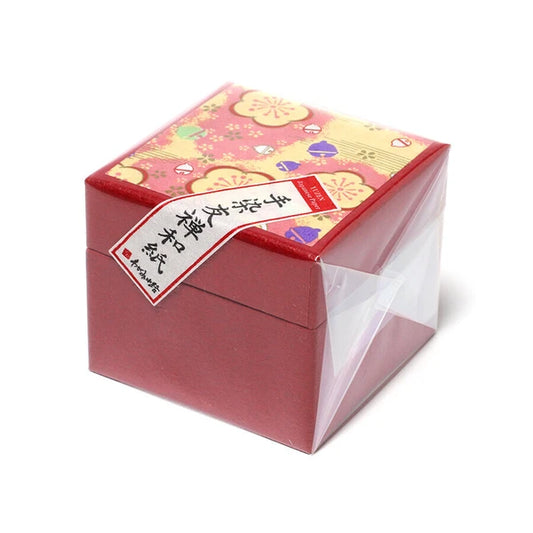 Yuzen Origami Paper Box – Red