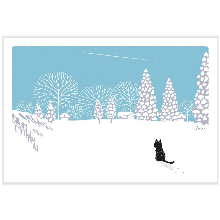 [Moritori Toshinori] Tabineko Small Town Love - Postcard