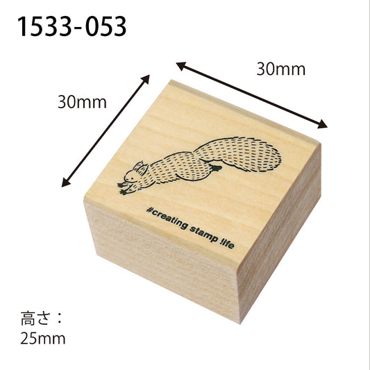 Kodomo No Kao Stamp Squirrel