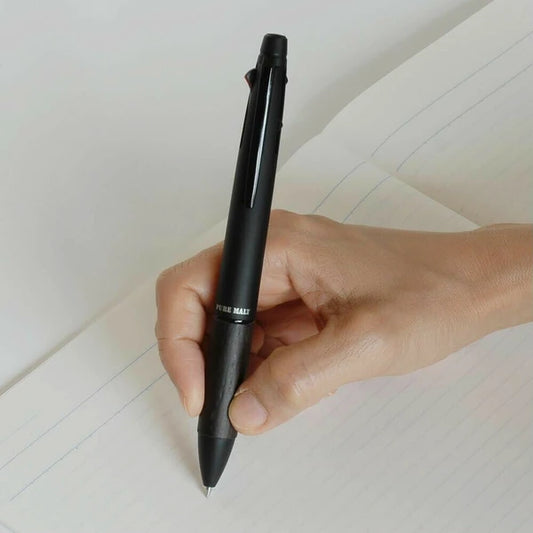 Pure Malt Oakwood Edition 4&1 Multifunction Pen – Black