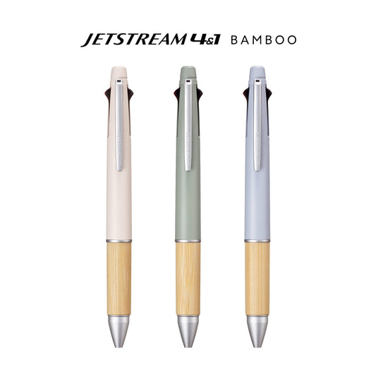 Mitsubishi Pencil Jetstream 4&1 Bamboo Edition Gel Pen