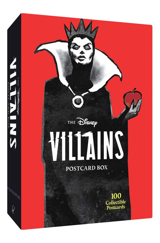 Disney The Disney Villains Postcard Box: 100 Collectible Postcards
