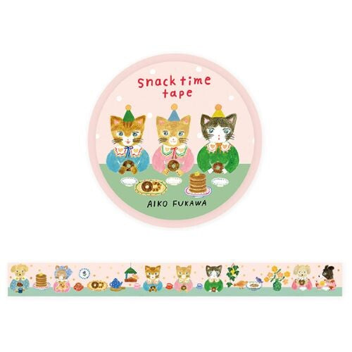 [Aiko Fukawa] Cozyca Washi Tape - Snack Time