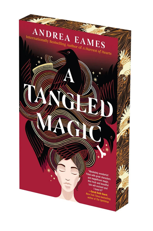 A Tangled Magic: Deluxe Stenciled Edges