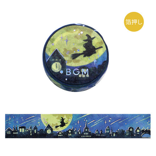 BGM Washi Tape - Witch’s Village