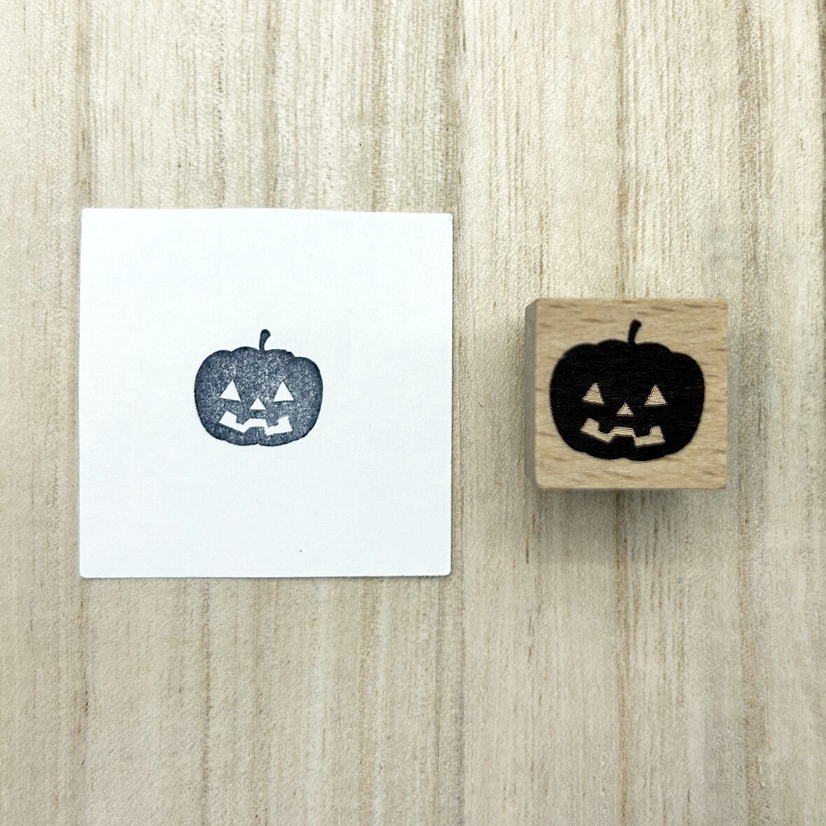 Alte Wood Stamp - Pumpkin Jack O’Lantern