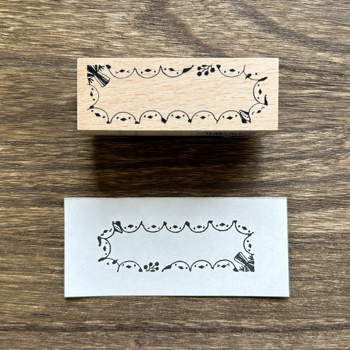 Alte Wood Stamp - Shimaenaga 1