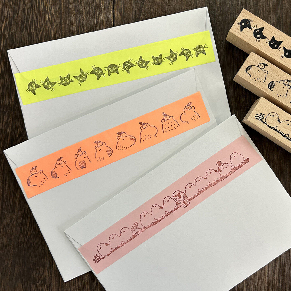 Alte Wood Stamp - Shimaenaga 2