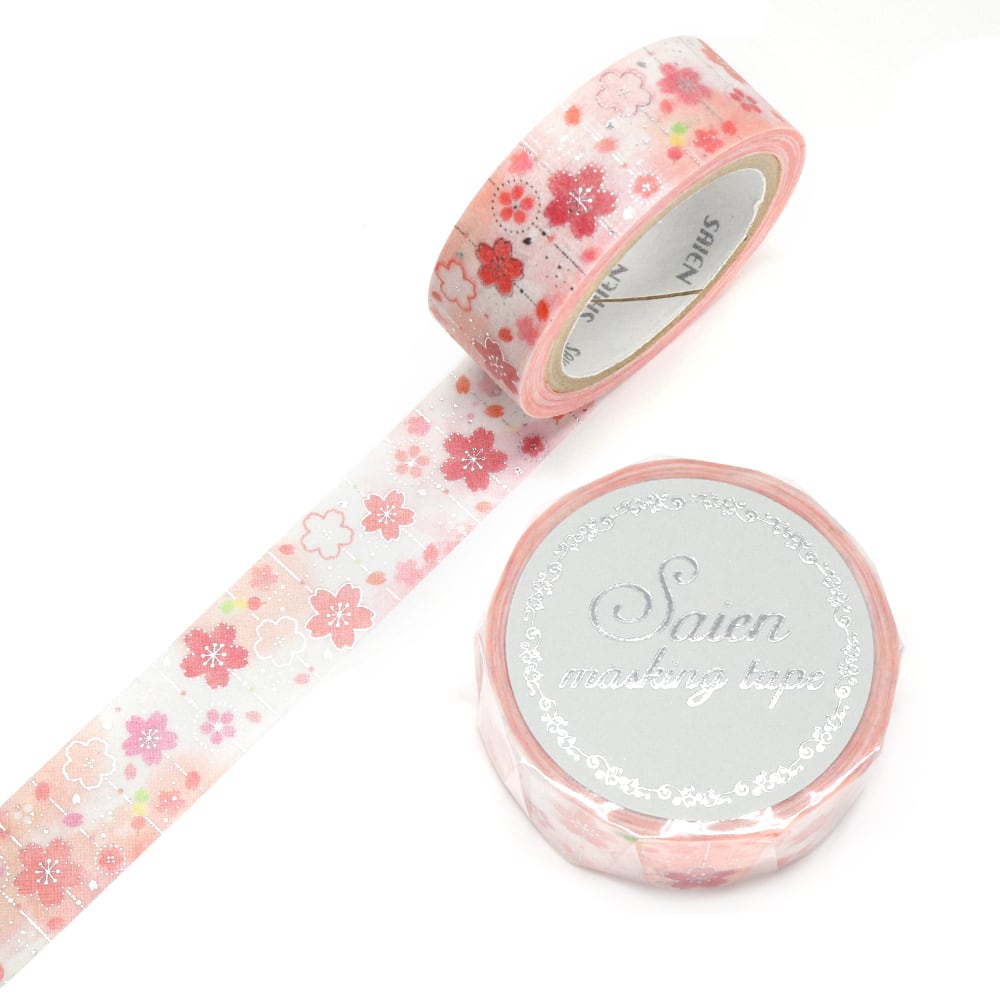 Saien Washi Tape - Cherry Blossom Decoration