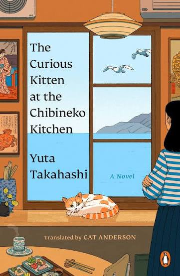 The curious kitten at the Chibineko Kitchen