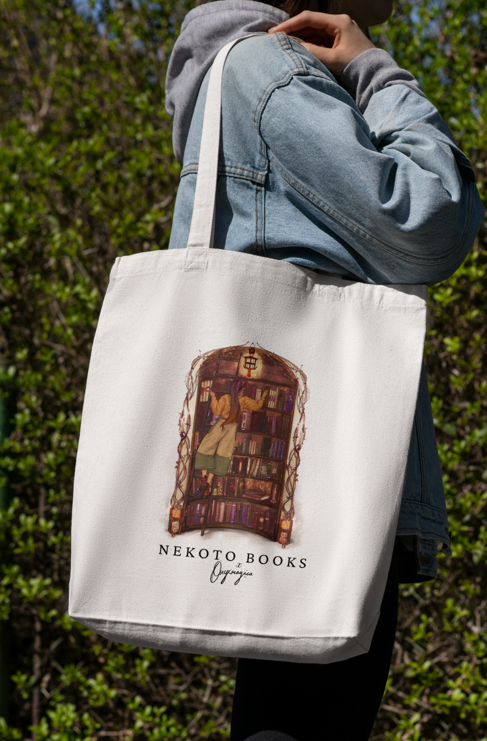 Nekoto Books x Onyxmagica Tote Bag - Pandora's Nook