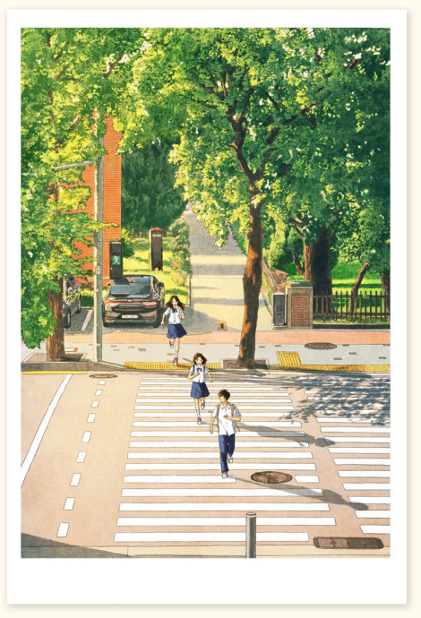 [Banzisu] BZ23 Postcard - Greenery Grows Deeper